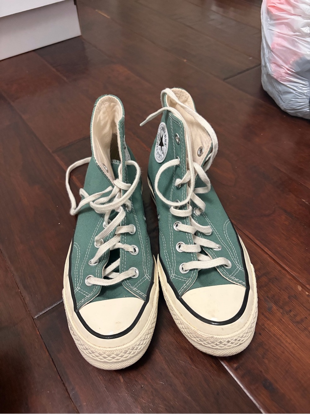 Converse Chuck 70 High Top in the Admiral Elm Green